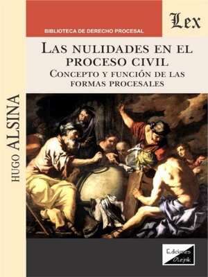cover image of Las nulidades en el proceso civil